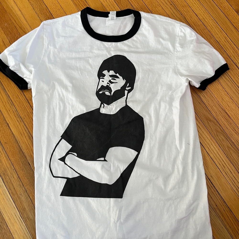 Walk off the earth  White Tee with Black Graphic